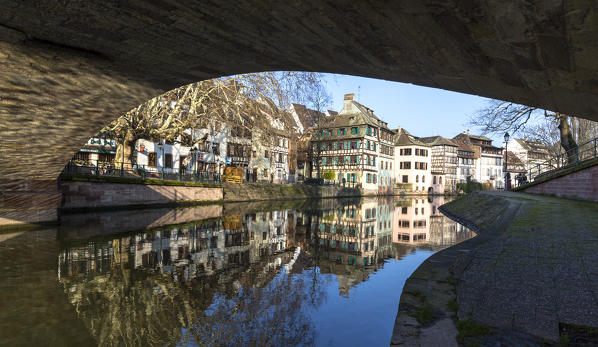 Petit France, Strasbourg district, Alsatian, Grand Est, Bas-Rhin, France