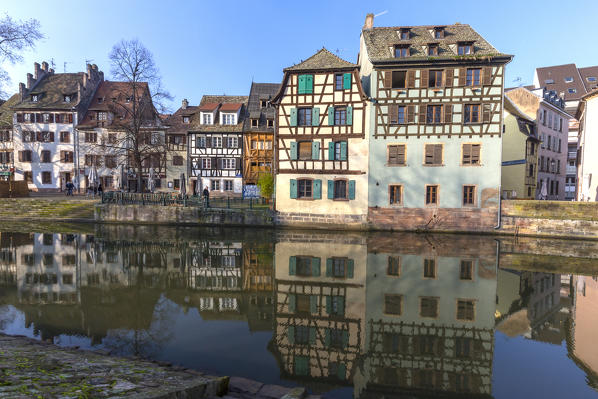 Petit France, Strasbourg district, Alsatian, Grand Est, Bas-Rhin, France