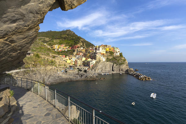Manarola village, La Spezia district, Liguria, Italy