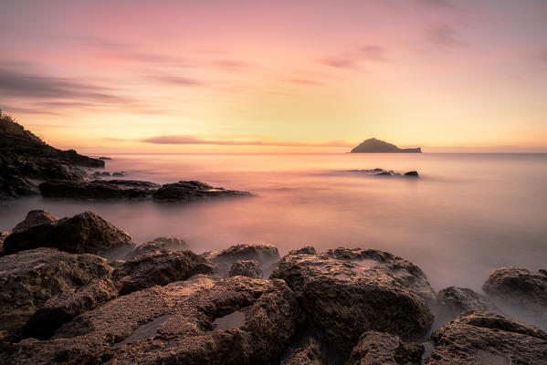 Island Gallinara, Alassio, province of Savona, Liguria, Italy