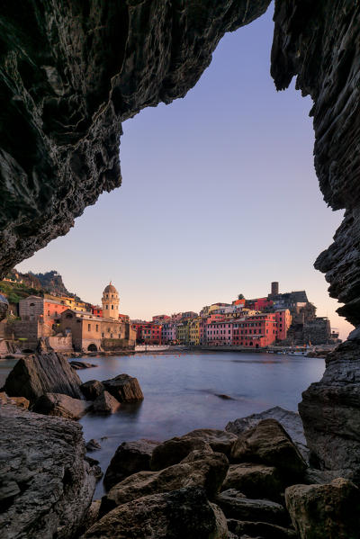 Vernazza, Cinque Terre, Province of La Spezia, Liguria, Italy, Europe