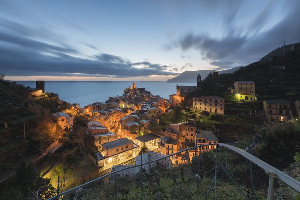 Vernazza, Cinque Terre, province of La Spezia, Liguria, Italy, Europe